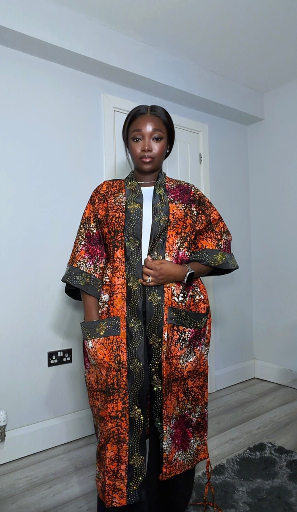 Stoned Kimono Jacket