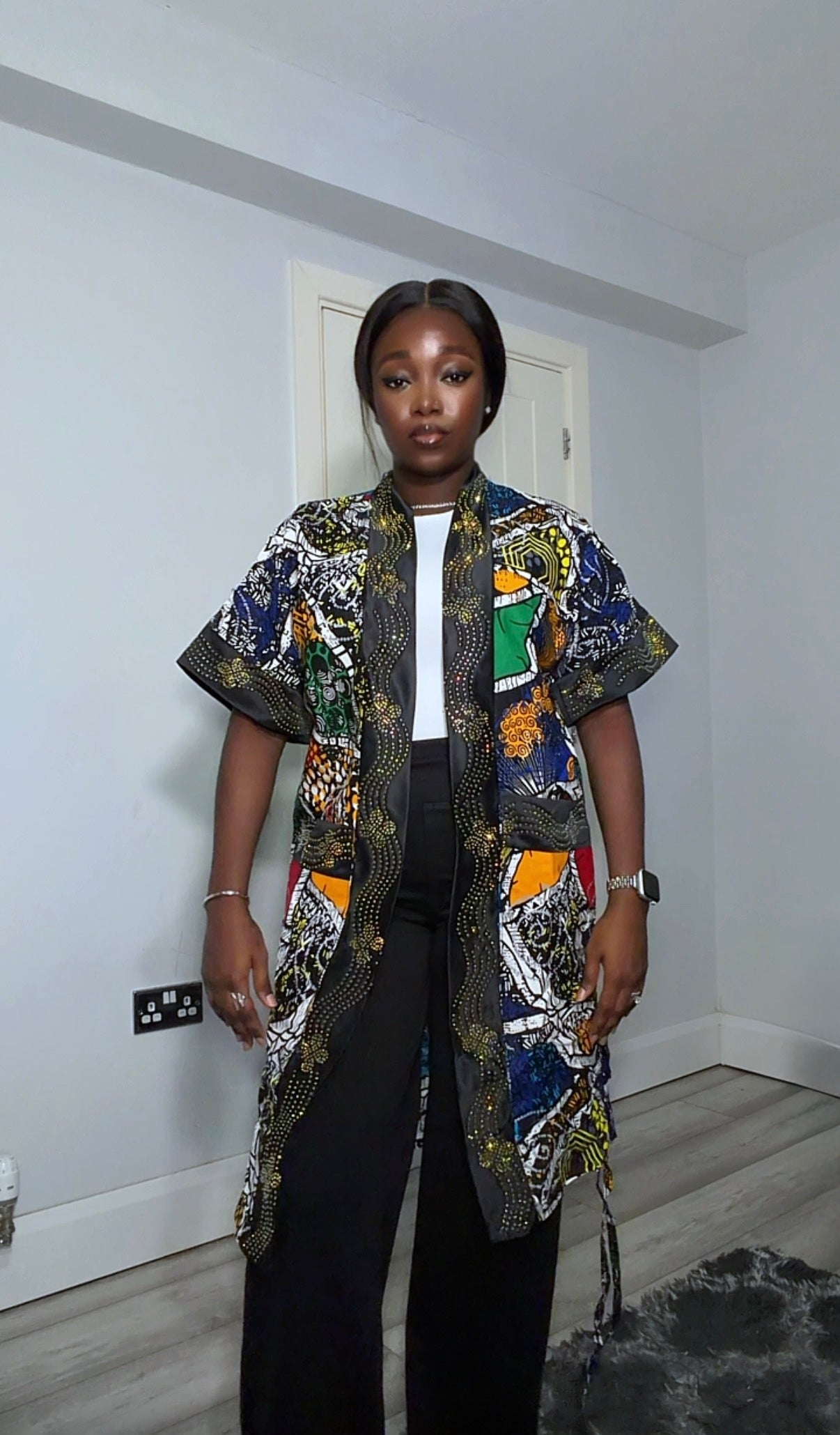 Stoned Kimono Jacket