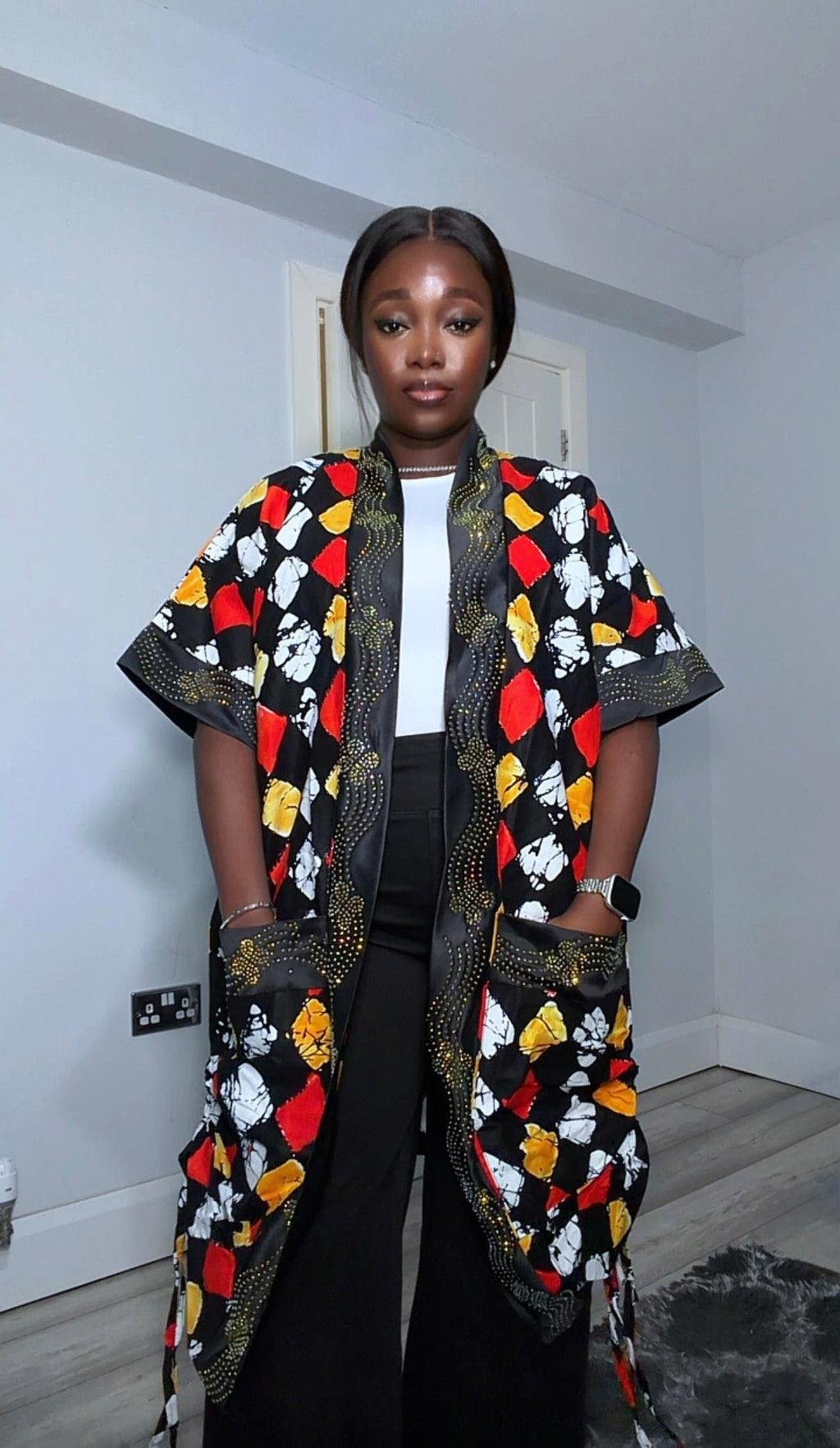 Stoned Kimono Jacket